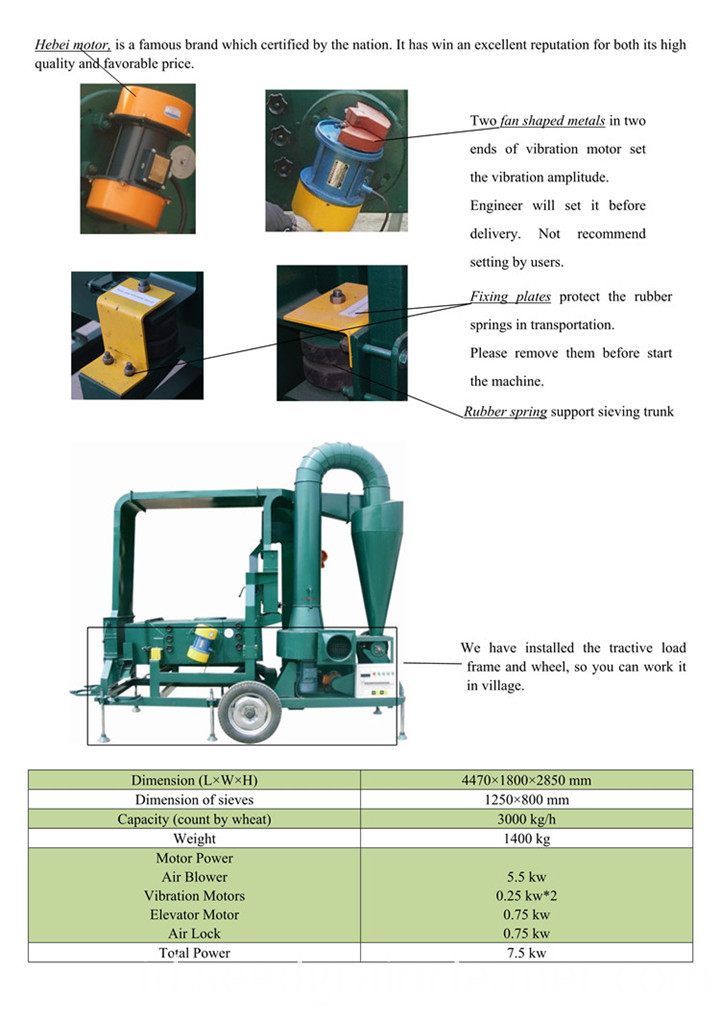 Mesin Pembersih Biji (4) Seed Cleaning Machine (4)